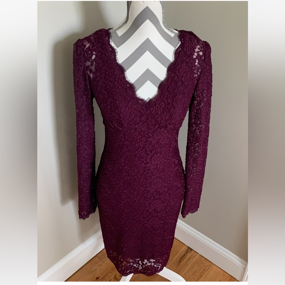 Cache Lace Cocktail Dress